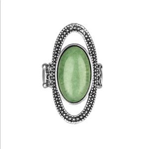 Green Stone Ring
